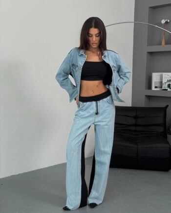 חליפות שילוב ג׳ינז ארוך